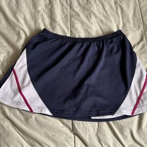 ASPIRE Active Sports Tennis Skirt Skort Athletic Women M Blue Pull-on Pre-owned